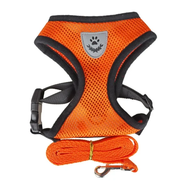 Pet Cat Harness Adjustable Mesh Walking Lead Leash Puppy Vest Polyester Breathable Kitten Accessories For Small Medium Dog - Bild 25